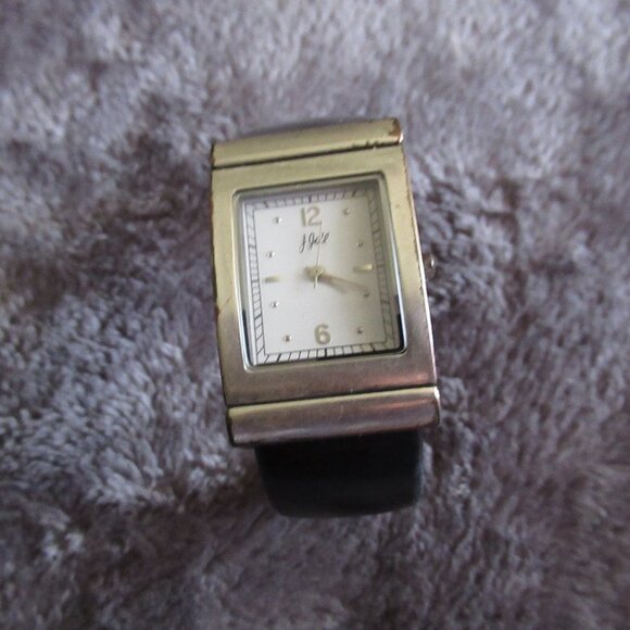 Vintage J Jill Womens Rectangular Cuff Watch - Picture 1 of 8